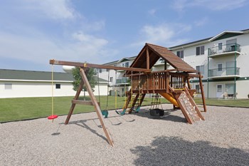 The Legacy Apartments, Grand Forks, ND Have Some Fun at the Community Playground